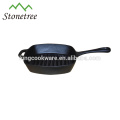 Round Cast Iron Non-Stick BBQ Grill Pan